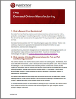 Demand_Driven Manufacturing FAQs