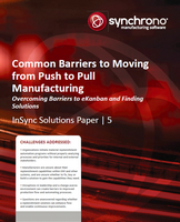 eKanban white paper reviews issues to be addressed in moving to pull-based manufacturing