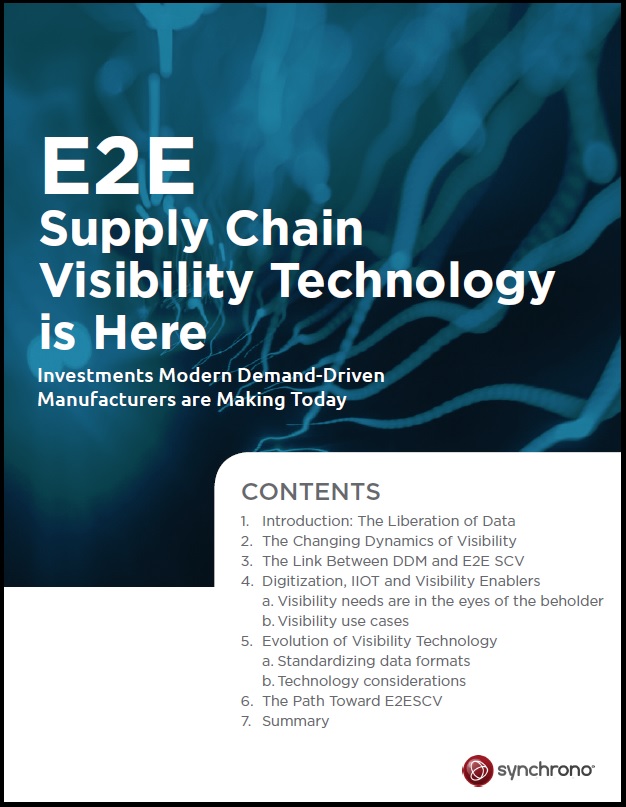 supply chain visibility white paper