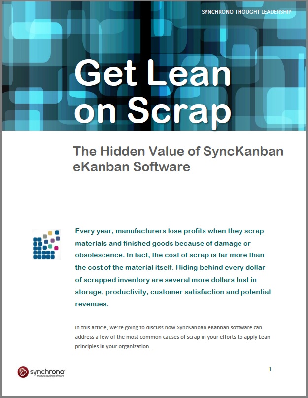 Get Lean on Scrap