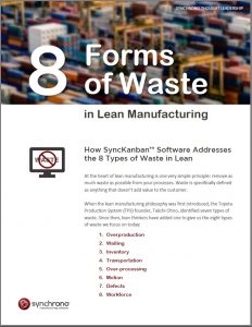 8 forms of waste