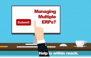 Managing multiple ERP systems