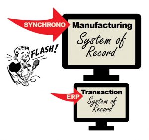 Systems of record in manufacturing